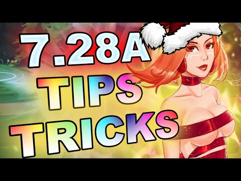 NEW Dota 2 TIPS, TRICKS and BUGS! 7.28a