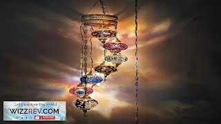 Turkish Pendant Lamp Asylove 7 Globe Chandeliers Moroccan Ceiling Lamp eBay