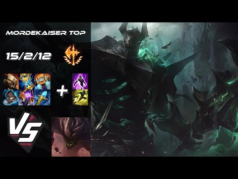 TOP Mordekaiser vs Malphite - NA Grandmaster Patch 25.S2.5