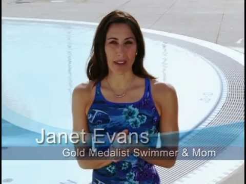Janet Evans on learning to swim