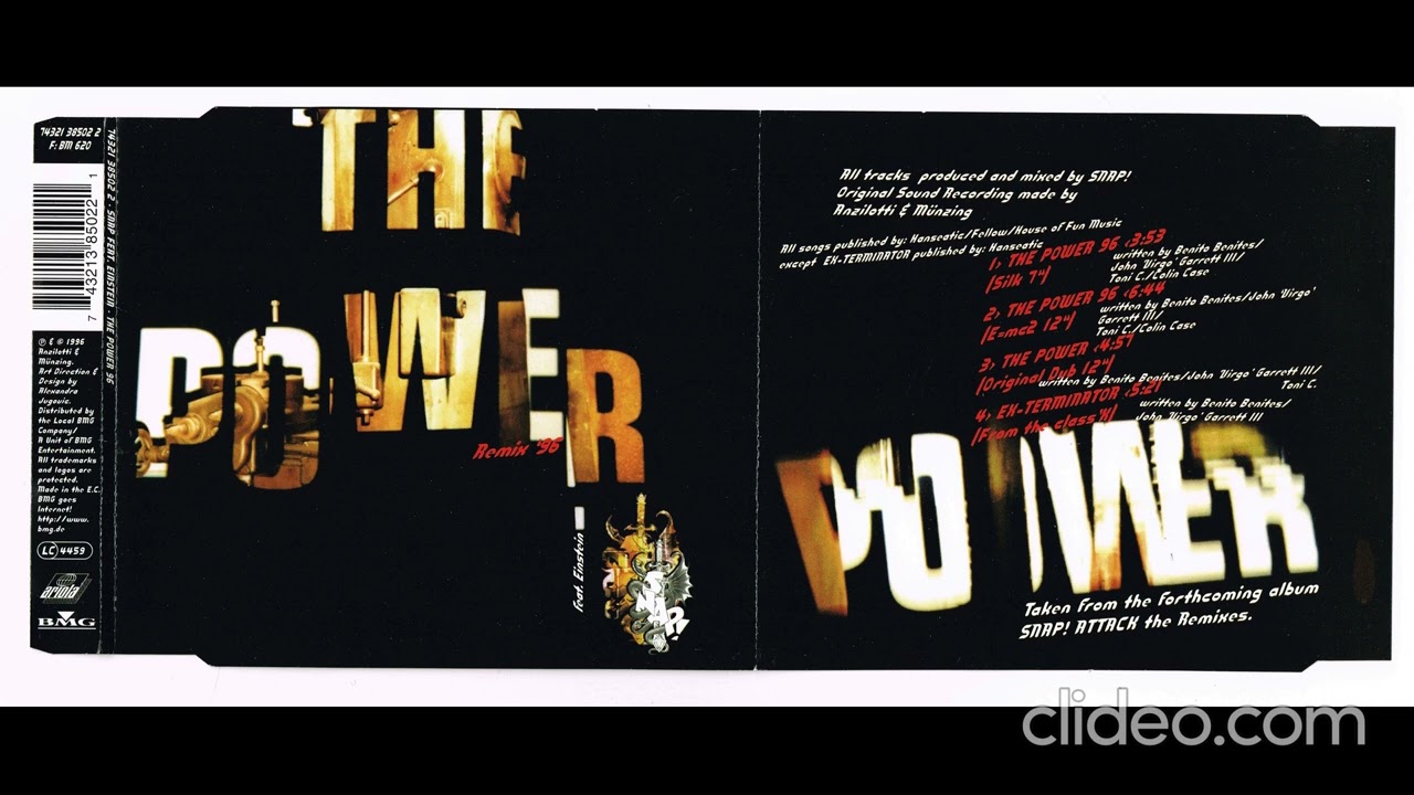 Snap!, Einstein - The Power Remix '96 • CIB trailer