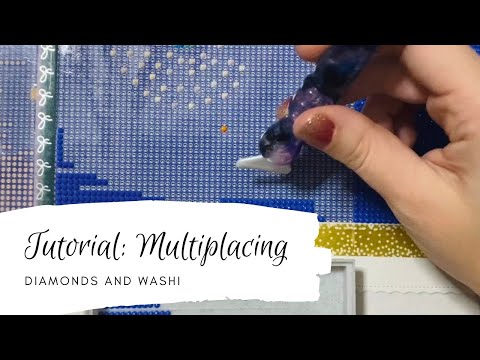 Multiplacing For Perfectionists || A diamond painting multiplacer tutorial