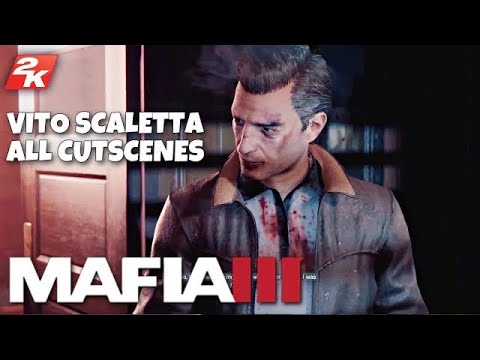 Vito Scaletta All Cutscenes Mafia 3 / All Scenes with Vito Scaletta
