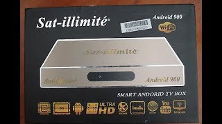 تقديم الجهاز الرائع TOUT SUR SMART ANDROID TV BOX-SAT-iLLiMiTé ANDROID 900