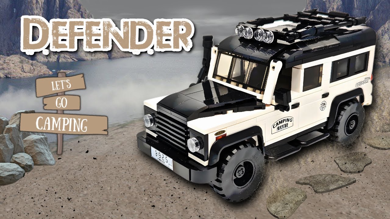 LEGENDARY Like LEGO! Land Rover DEFENDER by Power Build!