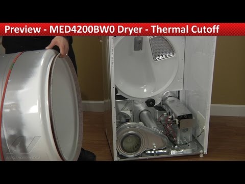 Maytag Dryer - Will Not Heat Up - Thermal Cut-off Kit Repair