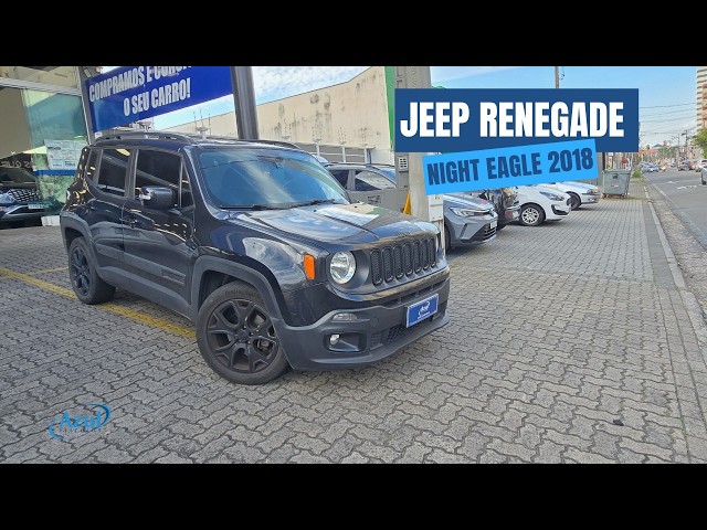 Vídeo JEEP RENEGADE 1.8 16V FLEX NIGHT EAGLE 4P AUTOMATICO