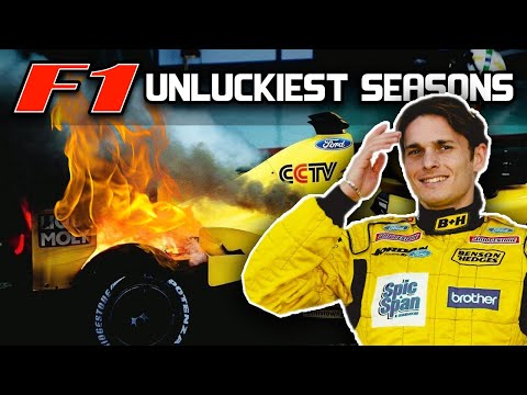 F1 Unluckiest Seasons - Giancarlo Fisichella's Fire Engulfed 2003 (Jordan-Ford EJ13)