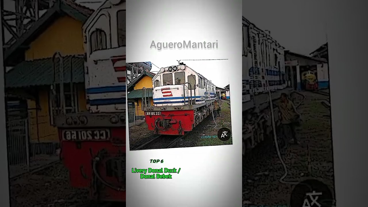 Macam Macam Livery CC201 #subscribe @RailfansDaop5-j5f & @AgueroMantari #lokomotif
