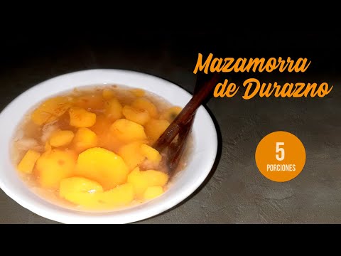 Mazamorra de durazno con chuño | Recetas Copy