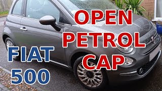 How to Open Fiat 500 Petrol Cap