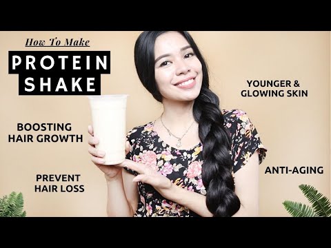 2 Ingredient Protein Shake For Boosting Hair Growth &...