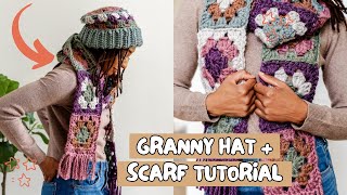 EASY Crochet Hat & Scarf Tutorial | Perfect Winter DIY - Robin Hat & Scarf