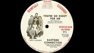 Eastside Connection●You're So Right For Me (Instrumental)●1977