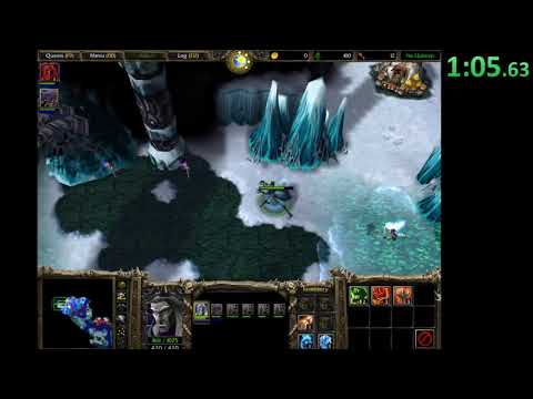 Warcraft 3 TFT Speedrun Undead 4 - Hard (3:14)