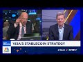 Visa CEO on GENIUS ACT: We've been embracing stablecoins