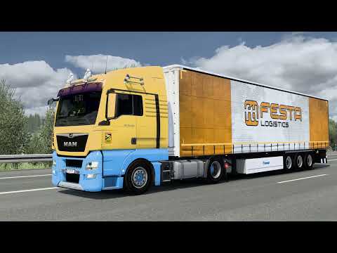ETS2 1.41 - Euro Truck Simulator 2 - MAN TGX Euro6 - Hamburg (D) to Rotterdam (NL)