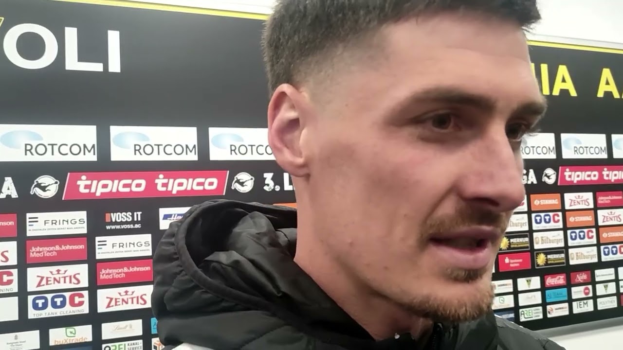 Danilo Wiebe – Kapitän Alemannia Aachen – in den letzten Wochen erkennbar, heute eine Krone gesetzt