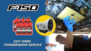 2017 Ford F-150 3.5L EcoBoost 10R80 Transmission Fluid & Filter Change | DIY Step-by-Step