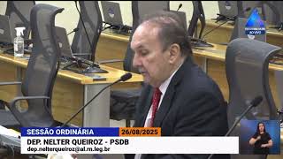 NELTER QUEIROZ SE CONGRATULA COM PADRE JOÃO MEDEIROS FILHO POR 60 ANOS DE SACERDÓCIO