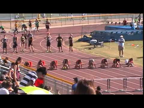 75m hurdle final - Aprende girls