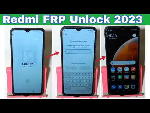 Redmi 9A FRP Bypass 2023 / Google Account Remove without pc
