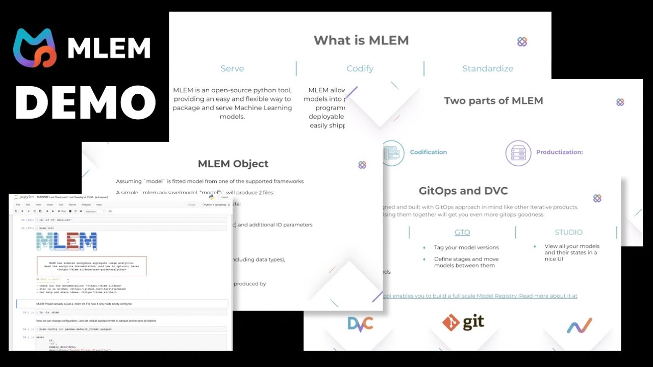 MLEM: Open-Source, Git-based Machine Learning Model Registry  and Deployment Demo