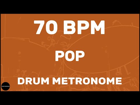 Pop | Drum Metronome Loop | 70 BPM