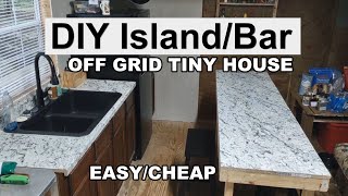 Kitchen Island Made Simple Tiny House Off Grid