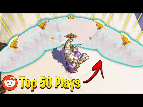 *NEW* Top 50 Most UPVOTED Reddit Clips! - 200IQ Plays & Insane Viral Overwatch Moments Montage