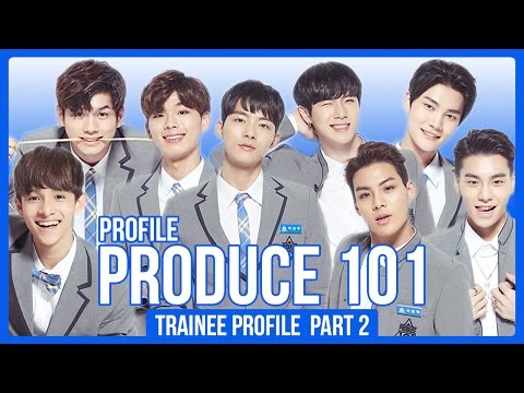 Produce 101 Season 2 Contestants Profile! (30 Boys) | PART 2