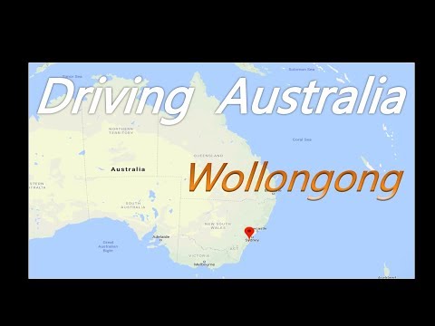 Driving to Wollongong in Australia with DJI Ozmo Pocket 4K 60frame