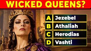 WICKED QUEENS OF THE BIBLE: Jezebel, Athaliah & Herodias' Dark Stories | 25 Questions
