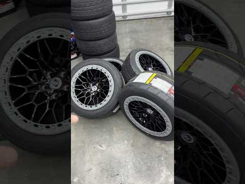 Mounting DRAG RADIALS on BMW Beadlocks #bmw #beadlocks
