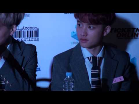 [Full HD] 130907 EXO Entrance + Press Conference for KPOP Republic