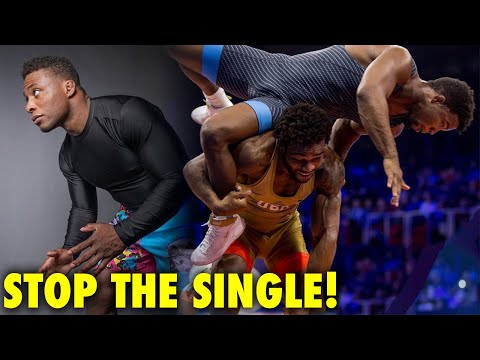 Stopping the single leg takedown