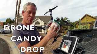 Drone Parachute Candy Drop - flown with DragonLink