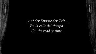Lacrimosa - Die Strasse der Zeit (Subtítulos Alemán - Español)