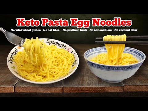🍝 Keto Spaghetti & Egg Noodle | 🍜 Original Keto...