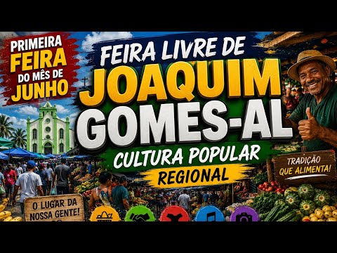 ATUALIZAÇÃO DO CANAL / FEIRA LIVRE DE JOAQUIM GOMES -AL / SABADÃO DE MUITA CHUVAS / NOSSA CULTURA /