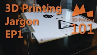 3D Printing 101 - Jargon Busting! - 2015