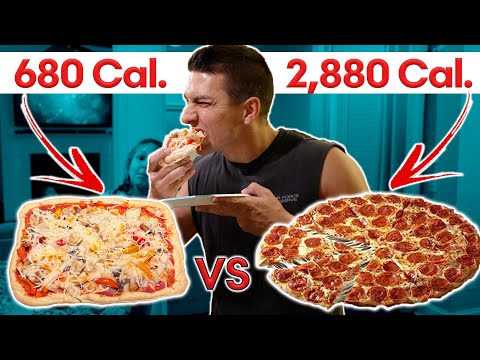 LOSE Weight Eating PIZZA – @scottmurray5752 Protein Cloud Bread Pizza vs Papa John's