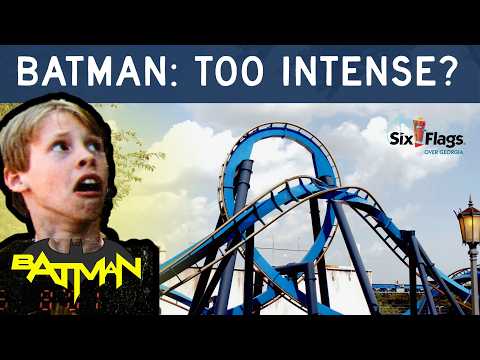 Video review of Batman The Ride by TheCoasterCore