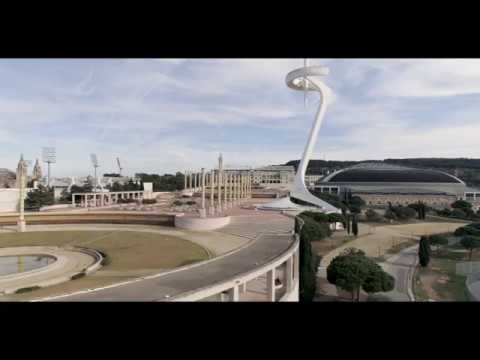 FLYING OVER BARCELONA WITH 4K DRONE