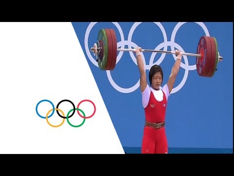 Jong Sim Rim (PKR) Wins Women's 69kg Weightlifting Gold -- London 2012 Olympics