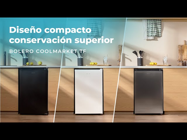 Vídeo relacionado con Cecotec Congelador Vertical Sobremesa 97 L Bolero CoolMarket TF 97 White, Clase Energética E, Diseño compacto, Puerta reversible, 3 Cajones, Medidas 55,1 x 57,5 x 83,5 cm, Color Blanco