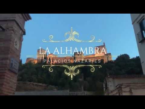 Paseo por La Alhambra de Granada en España: Palacios Nazaríes