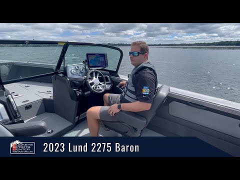 2023 Lund 2275 Baron On Water Demo