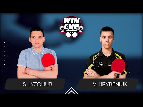 15:45 Serhii Lyzohub - Volodymyr Hrybeniuk West 4 WIN CUP 30.06.2024 | Table Tennis WINCUP
