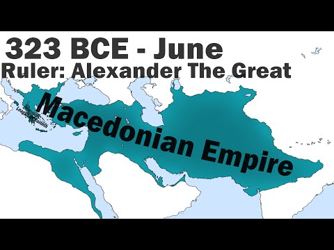 Alternative Rise and Fall of Macedonian Empire Every Month